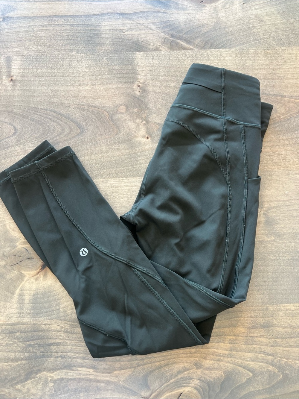 lululemon athletica olive green  Pocket Leggings